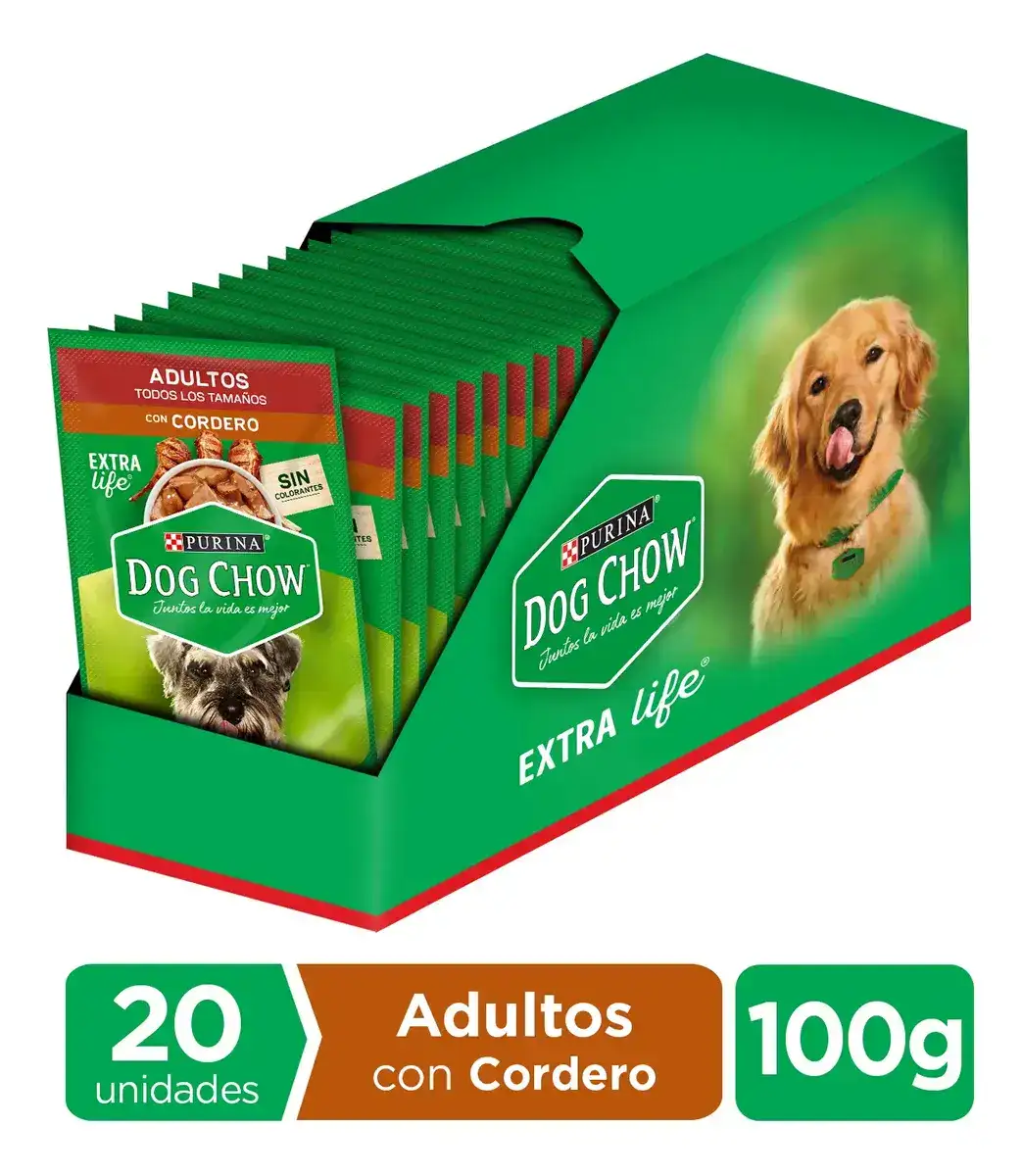 Pack 20 Salsas Dog Chow Cordero