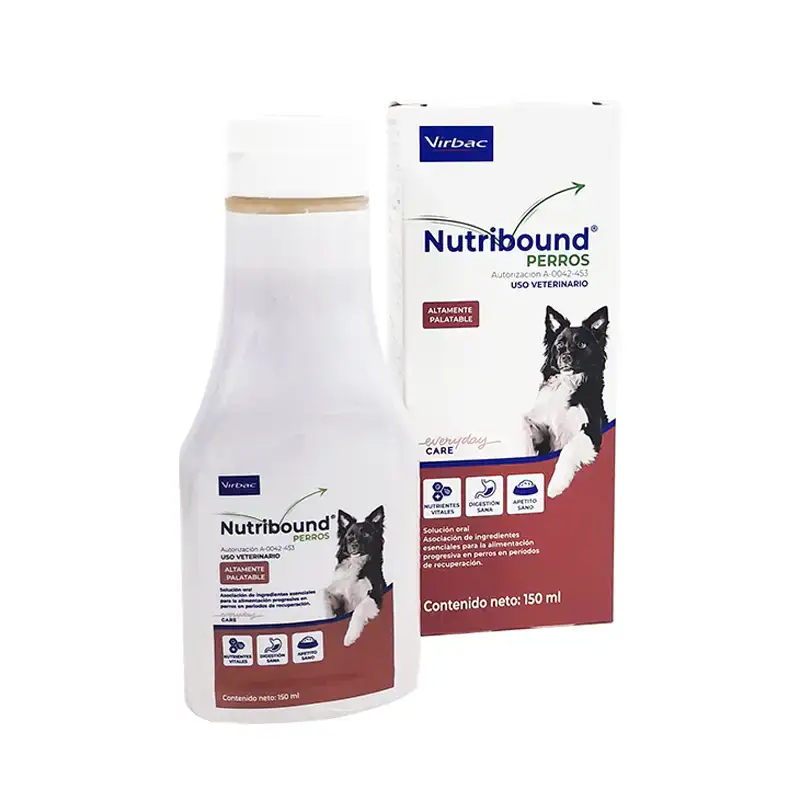 Nutribound Perros Virbac 150 ml Suplemento Alimenticio Líquido Para Perros