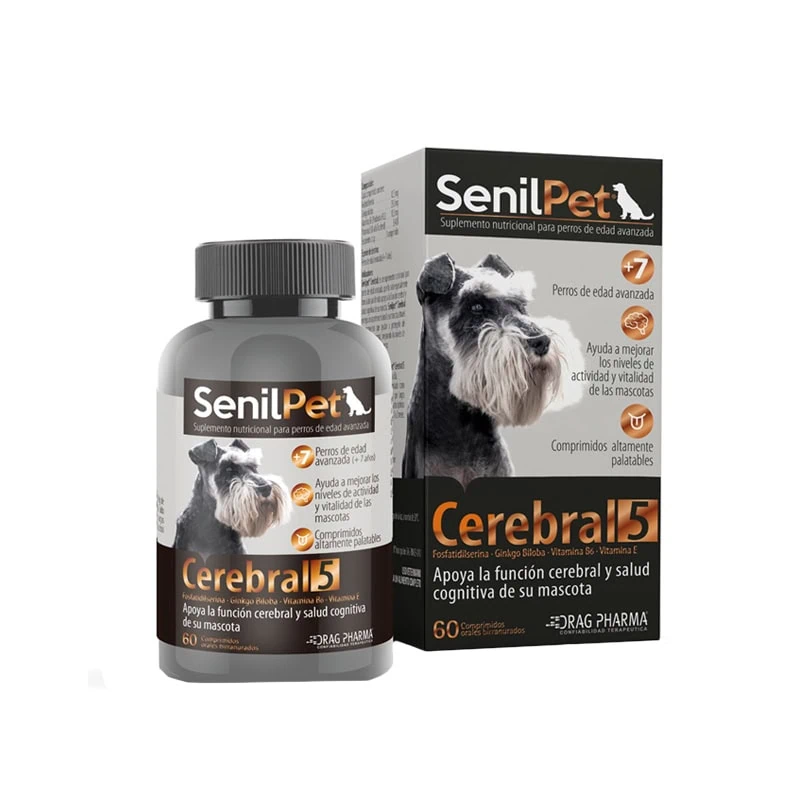 Senilpet Cerebral 5 - 60 comprimidos