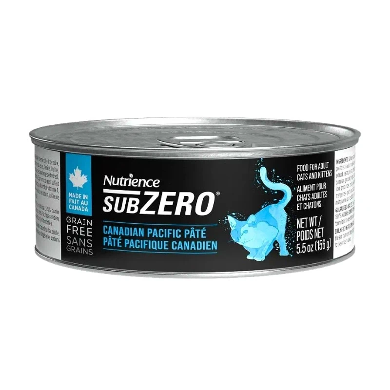 Lata Nutrience Gato SubZero Canadian Pacific Paté 156g