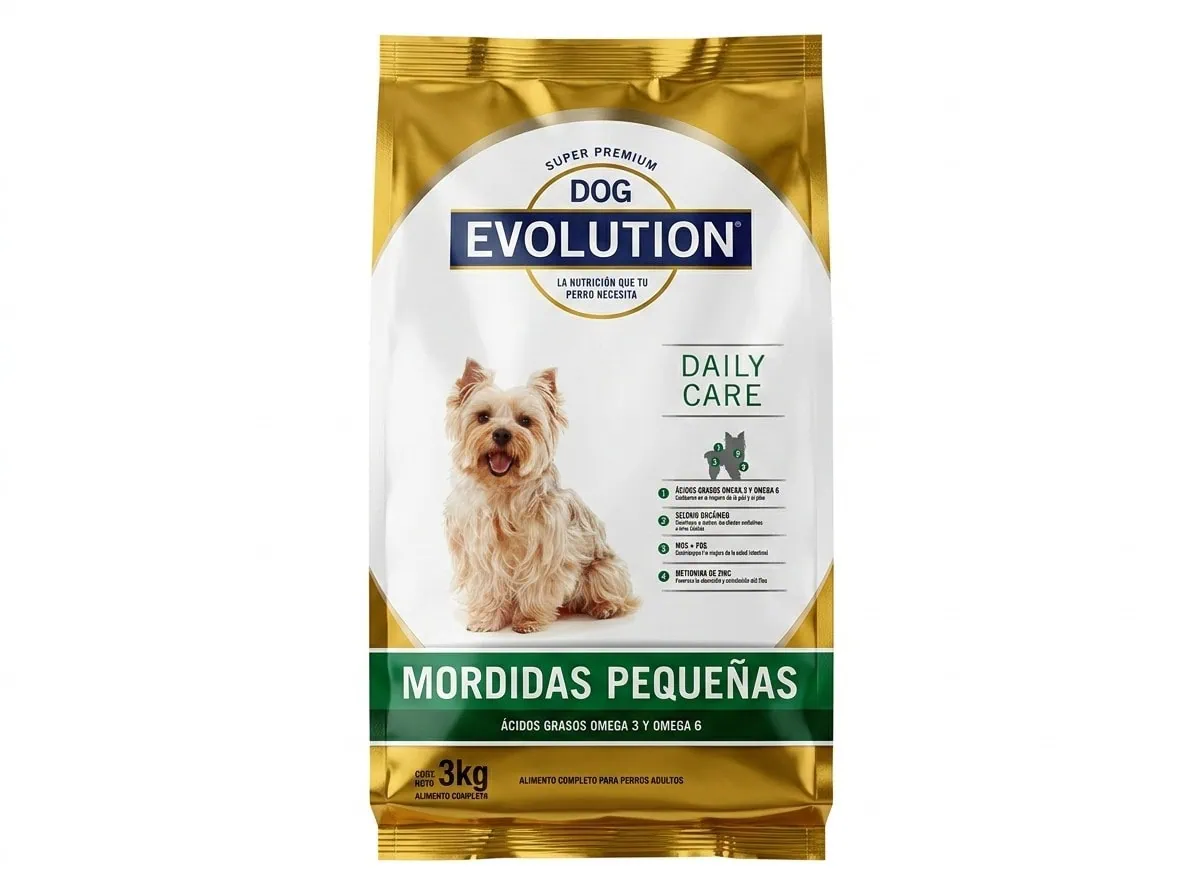 Dog Evolution - Adulto Mordida Pequeña 3 kg
