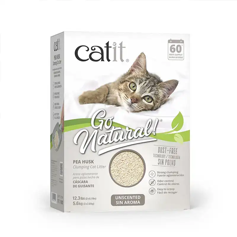Catit Go Natural Arena Biodegradable Sin Aroma 5.6 kg
