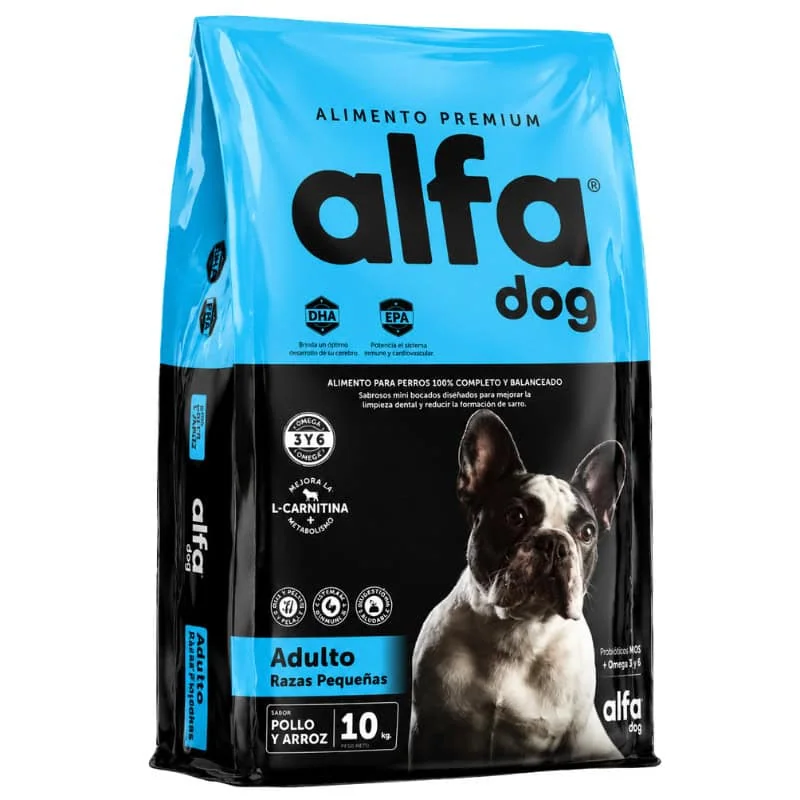 Alfa Dog Adulto Razas Pequeñas 10 Kg