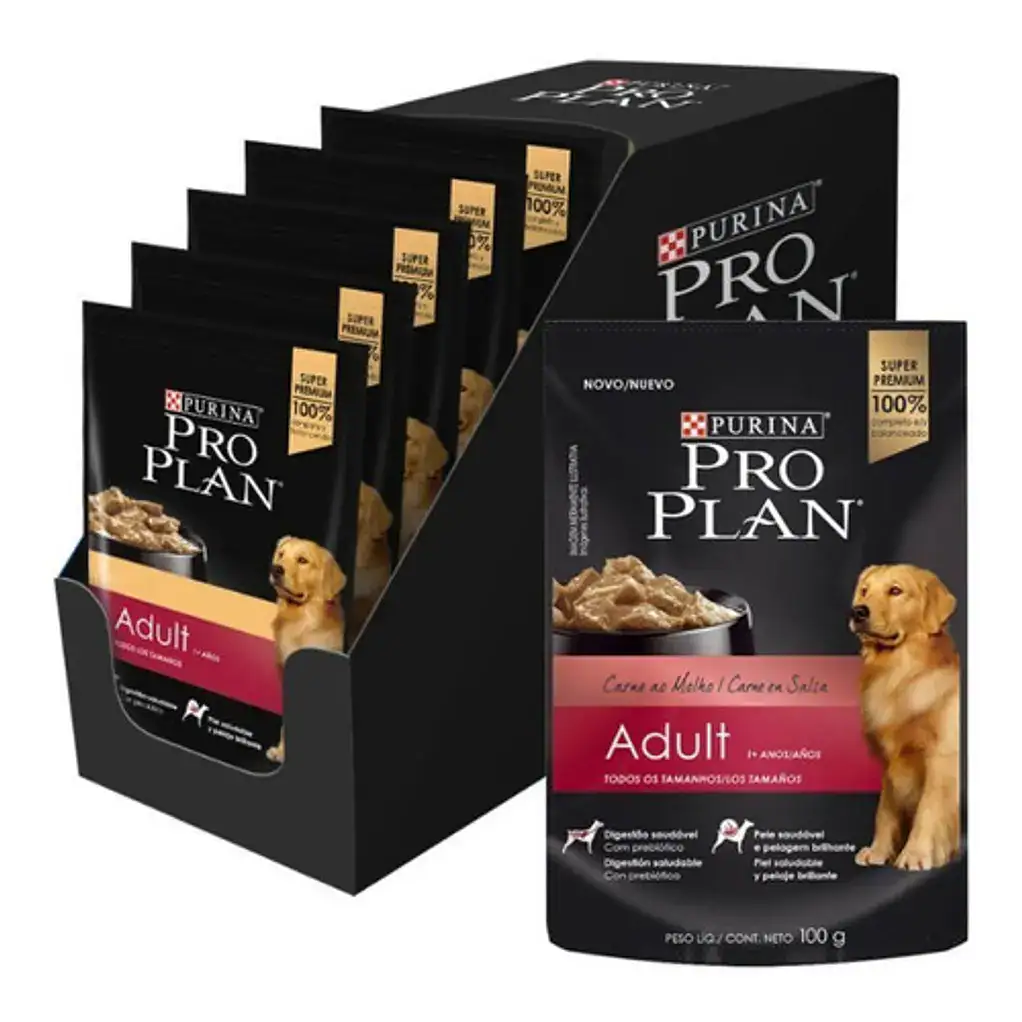 ProPlan Pack 15 - Sachet Adulto Carne 100gr