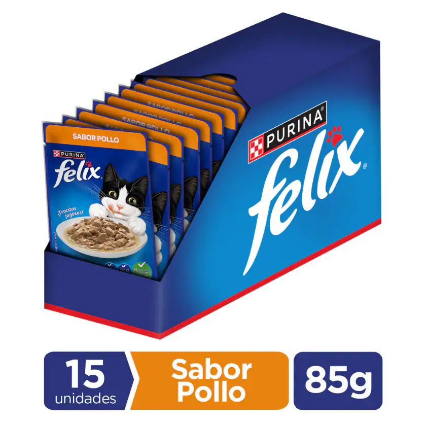 15 sachet Felix Pollo