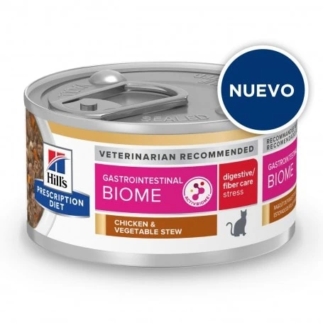 Hills Prescription Diet Alimento Húmedo para gato Gastrointestinal Biome 82g