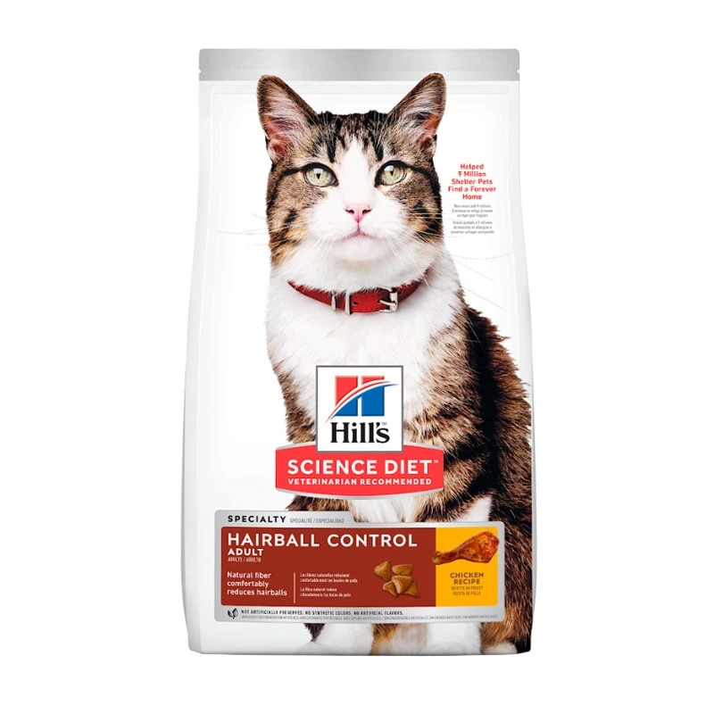 Hills Hairball Control Gato Adulto 3.17 Kg