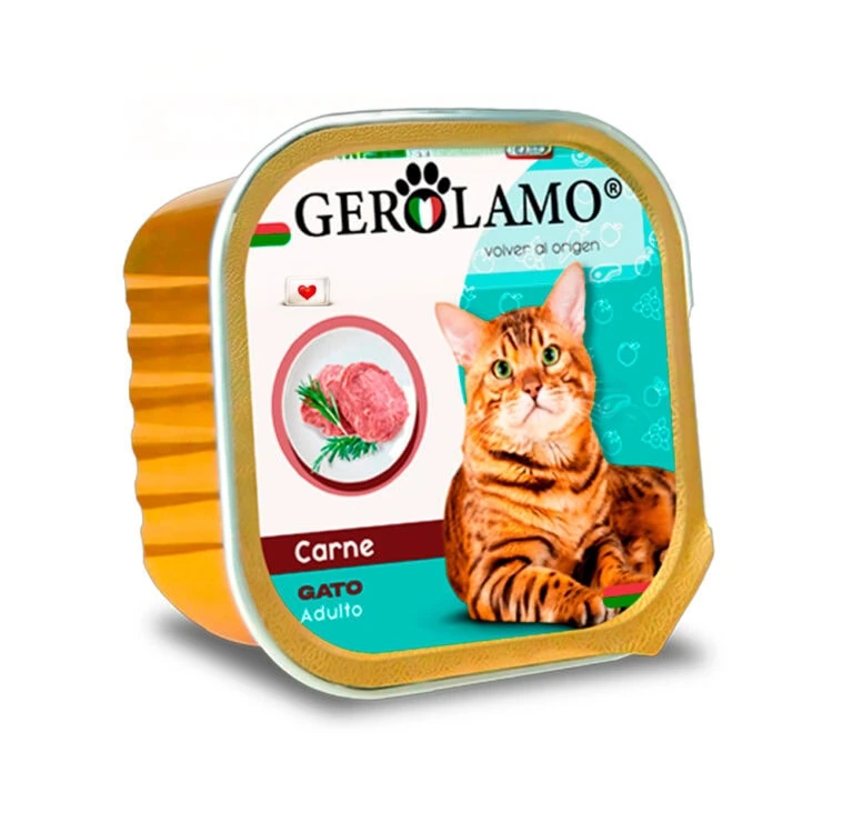 Gerolamo - Pate Carne para Gatos 300gr