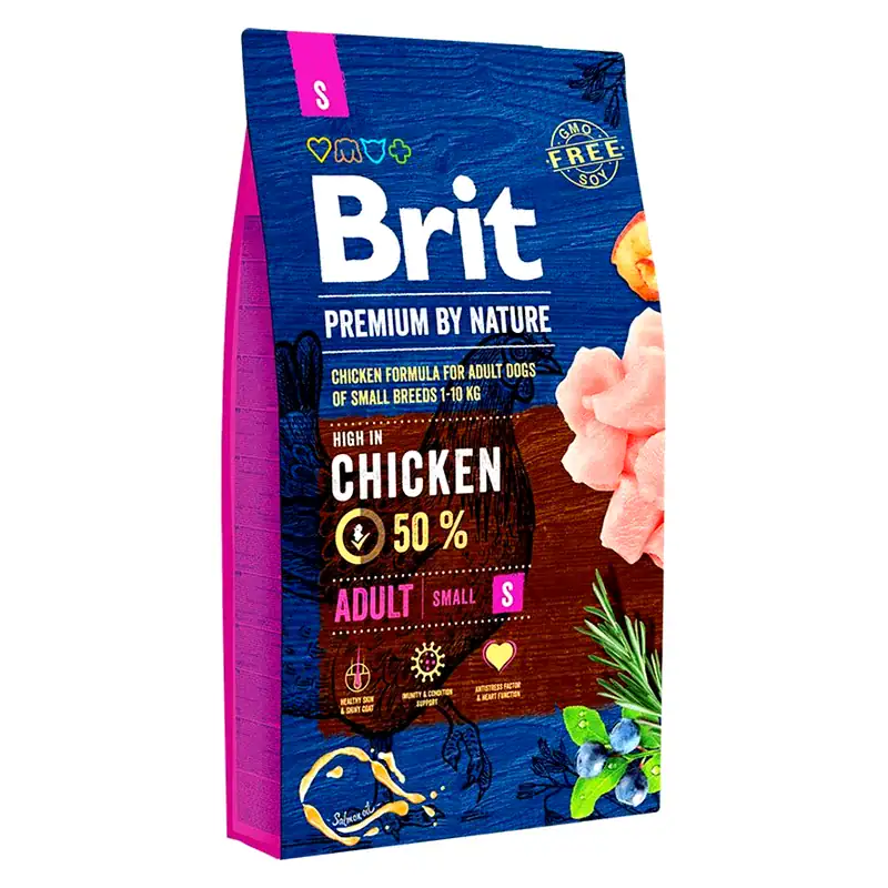Brit Premium Adult Small 3 kg – Pollo
