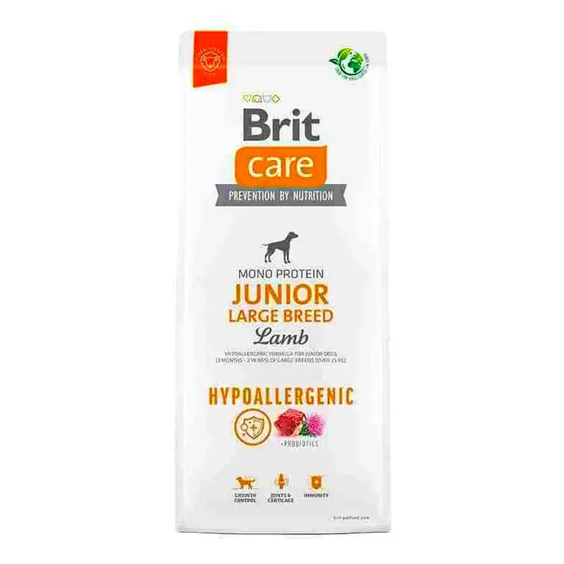 Brit Care Junior Large 3 kg – Cordero y Arroz