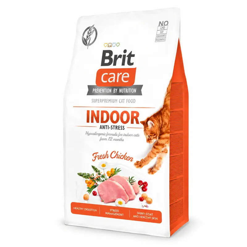 Brit Care Cat Indoor Anti Stress 2 kg
