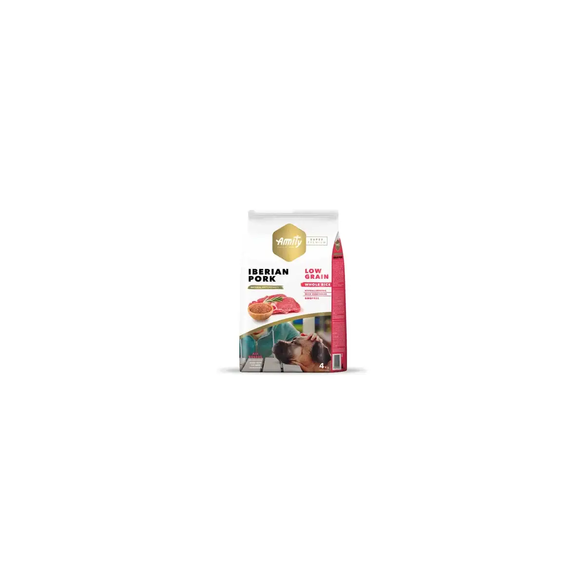 Amity SP Low Grain Iberian Pork Adult Dog 4 kg