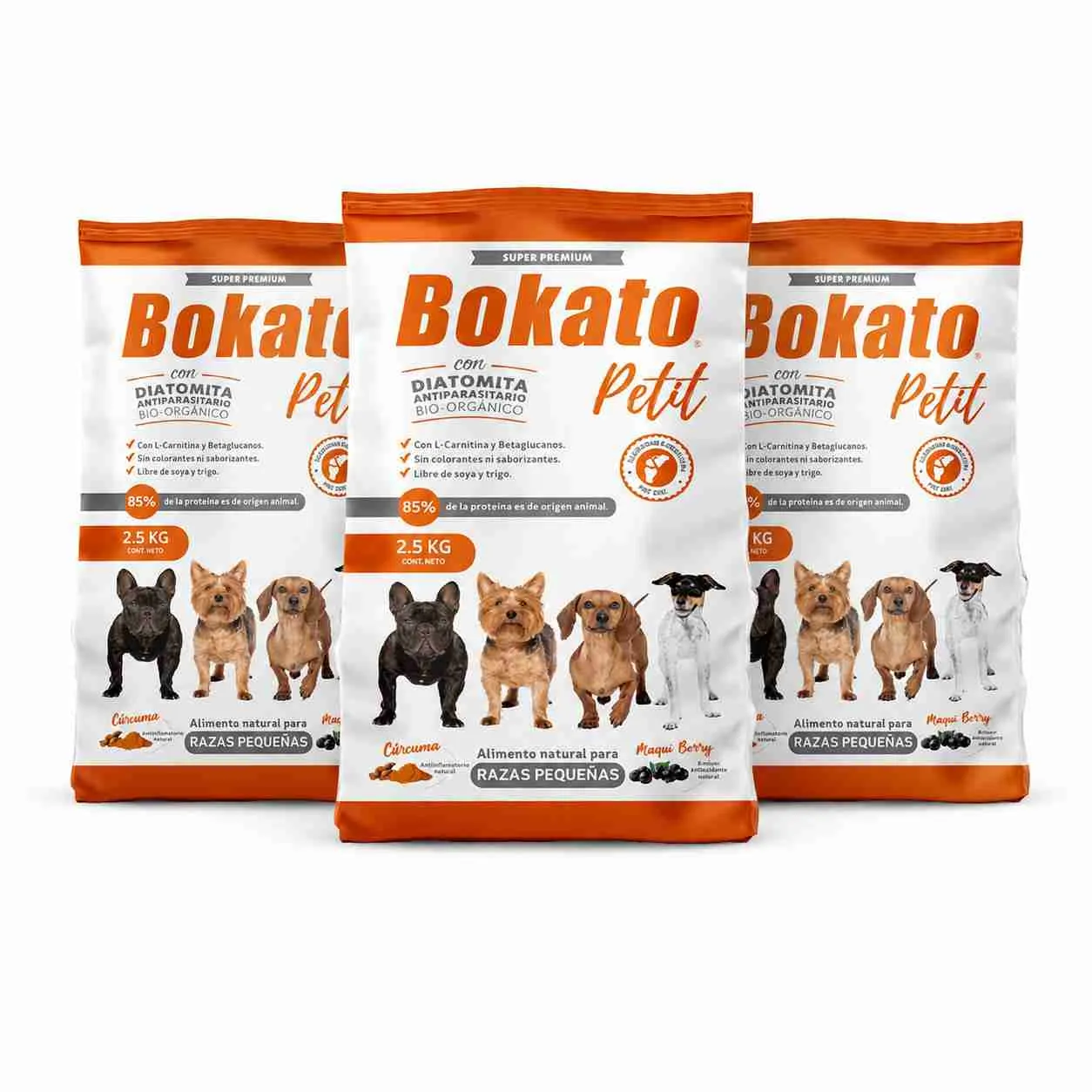 Bokato Petit Raza Pequeña 7.5kg (Formato Pack)