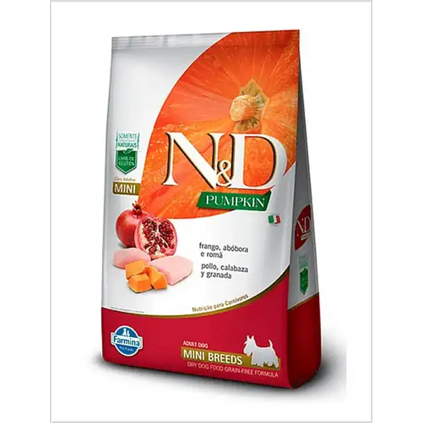 NyD Pumpkin Canine Adulto Mini - Pollo 2,5 kg