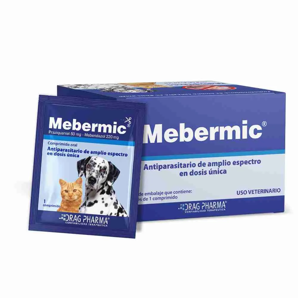 Caja Mebermic 50 comprimidos