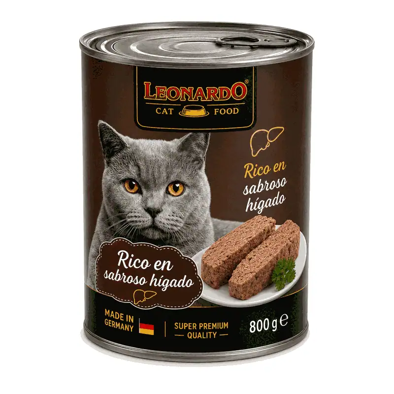 Lata Leonardo Quality Selection Hígado 800 g