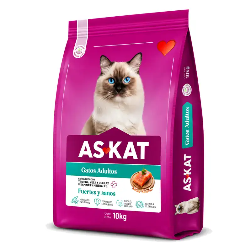 Askat Gato Adulto Salmón 10 kg