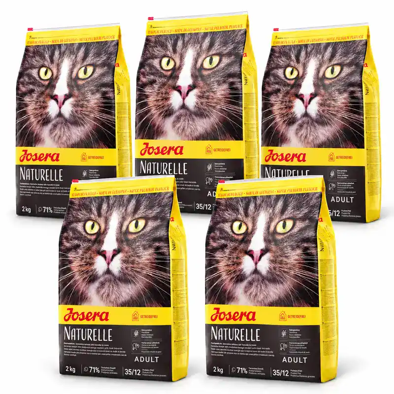 Pack Josera Naturelle 10 kg Gato Adulto (5 x 2 kg)