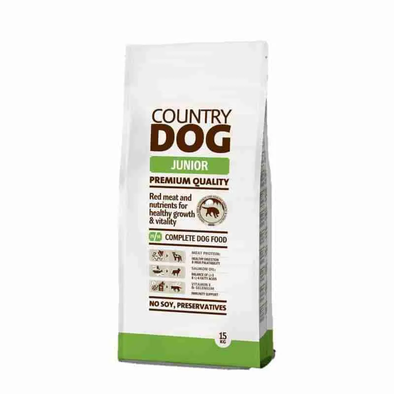 Country Dog Junior 15 kg vencimiento FEBRERO 2025