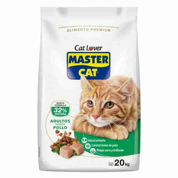 Master Cat 20kg- Alimento para gatos - Sabor Pollo