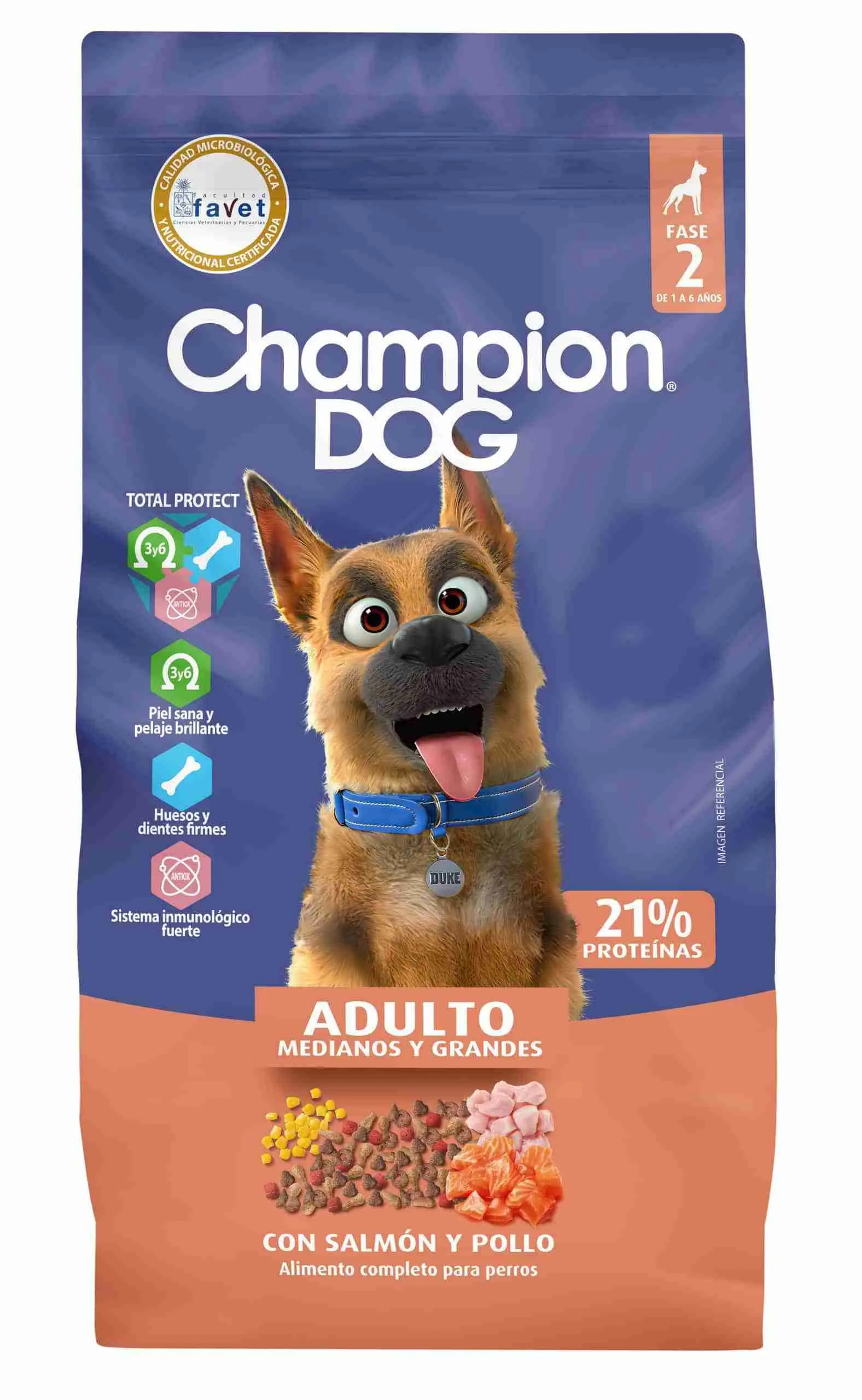 Champion Dog Adulto Salmón y Pollo 18 kg