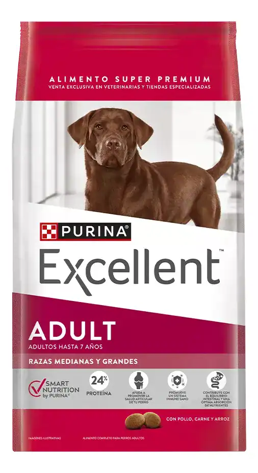 Purina Excellent perro Adulto mediano y grande 12 kg