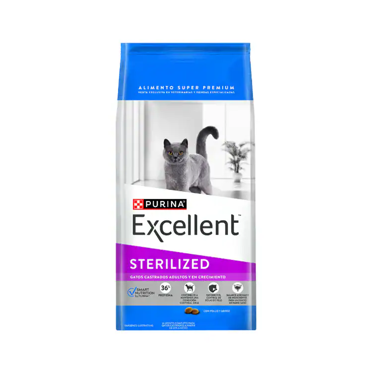 Purina Excellent gato esterilizado 7,5 kg