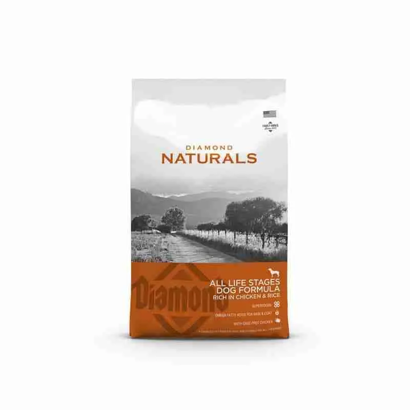 Diamond Naturals - All Life Stages Dog - Chiken & Rice (Oferta Criadores Razas medianas)