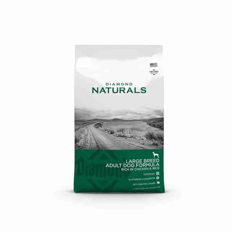 Diamond Naturals - Adult Large Breed. Rich in Pollo y Arroz