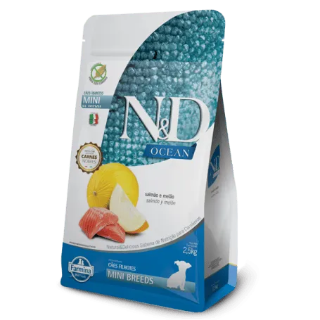 NyD Ocean Canine Puppy Mini - Salmón y Melón 2,5 kg