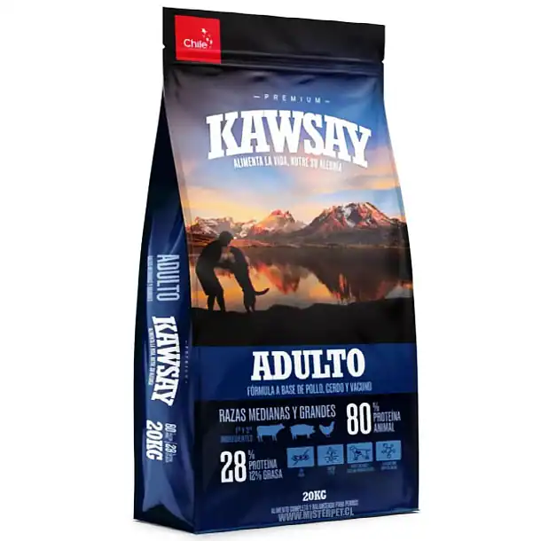 Kawsay 20 kg - Alimento Premium para perros adultos