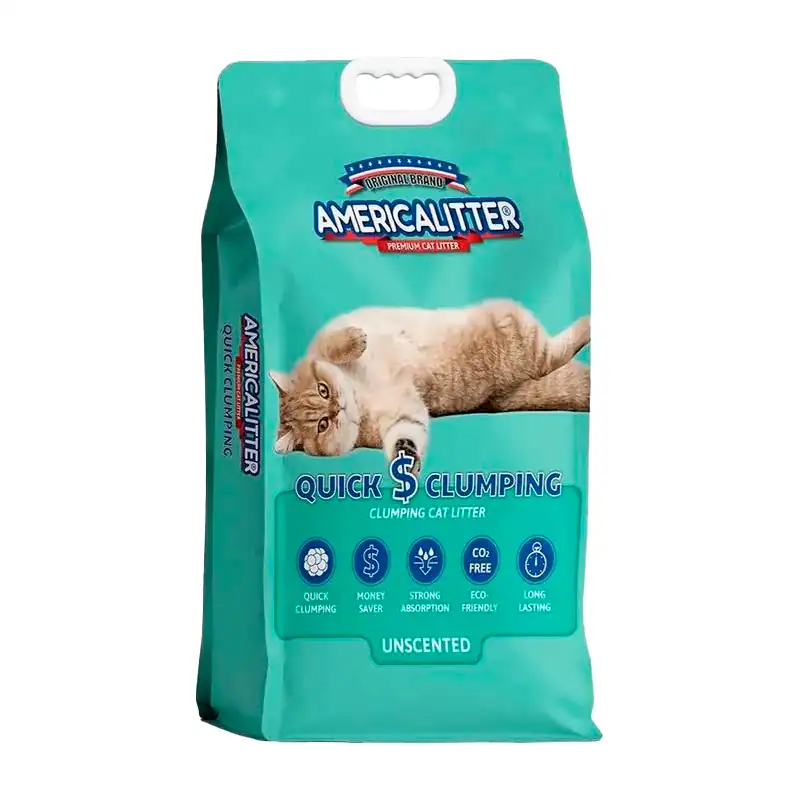 America Litter Quick Clumping Sin Aroma 15 kg
