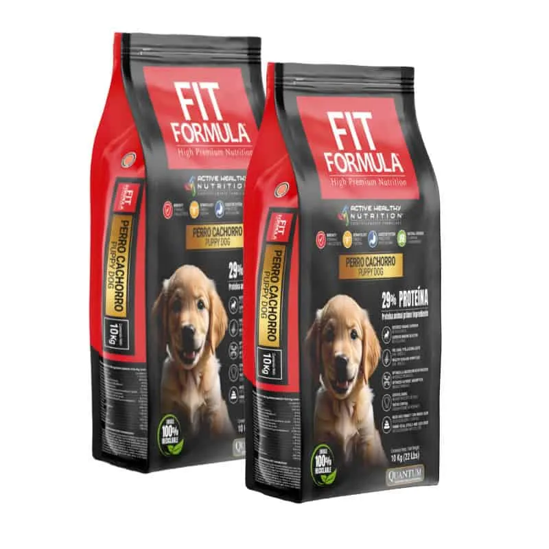 Pack Fit Fórmula Cachorro 20 kg