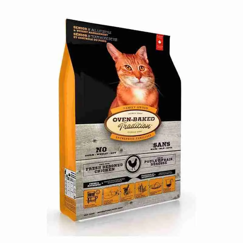 Oven Baked gato Tradition Senior mantenimiento de Peso