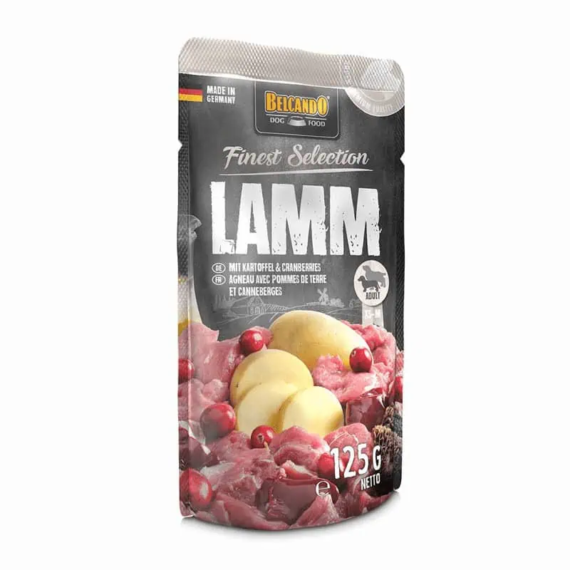 Sobre Belcando - Cordero y Patatas con Arándano 125 g