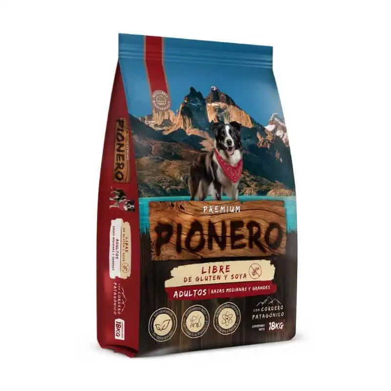 Pionero 18 kg - Alimento Premium Para Perros Adultos