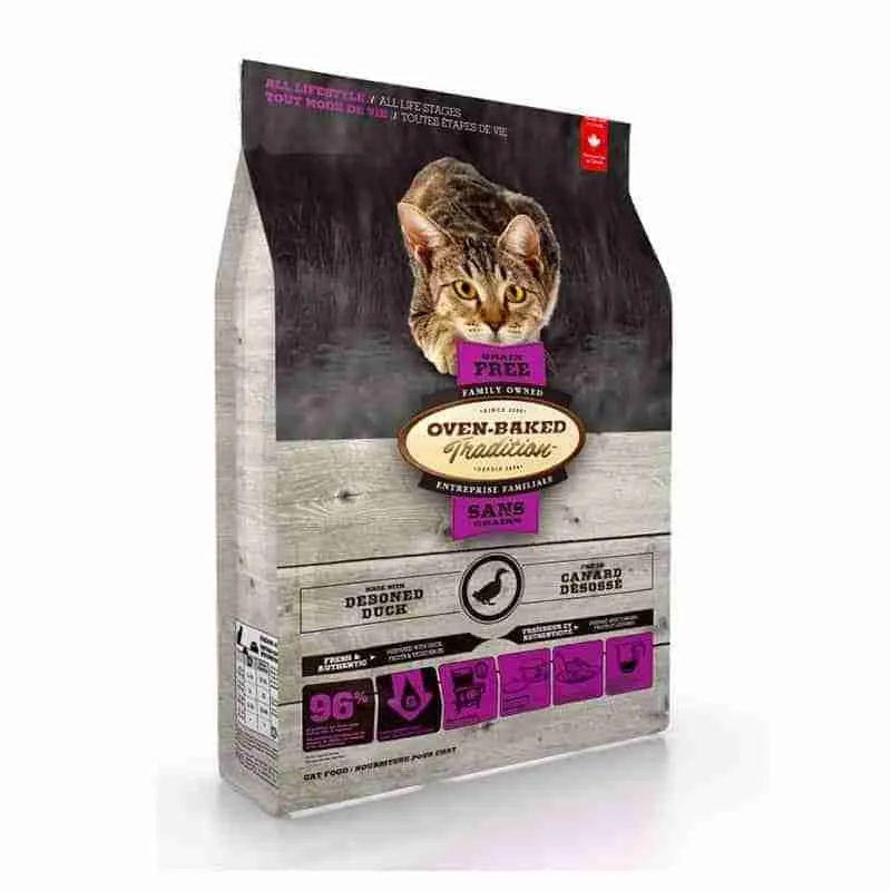 Oven Baked - cat grain free - pato 4,5 kg