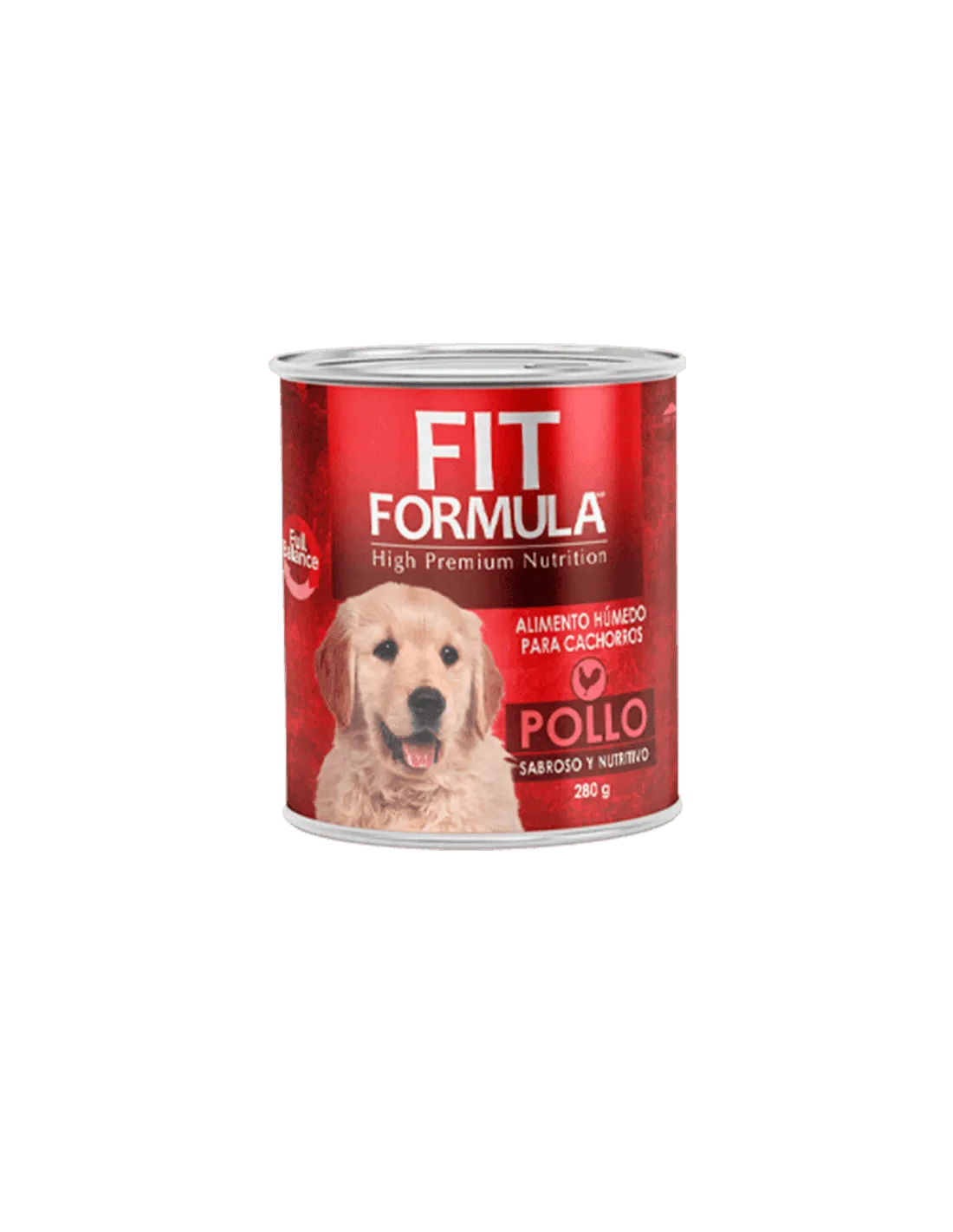 Fit Lata Cachorro Pollo 280 g